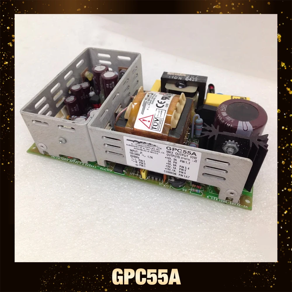 For CONDOR GPC55A Industrial Medical Equipment Power Supply+12V3A+5V 6A-12V1A+12V1A