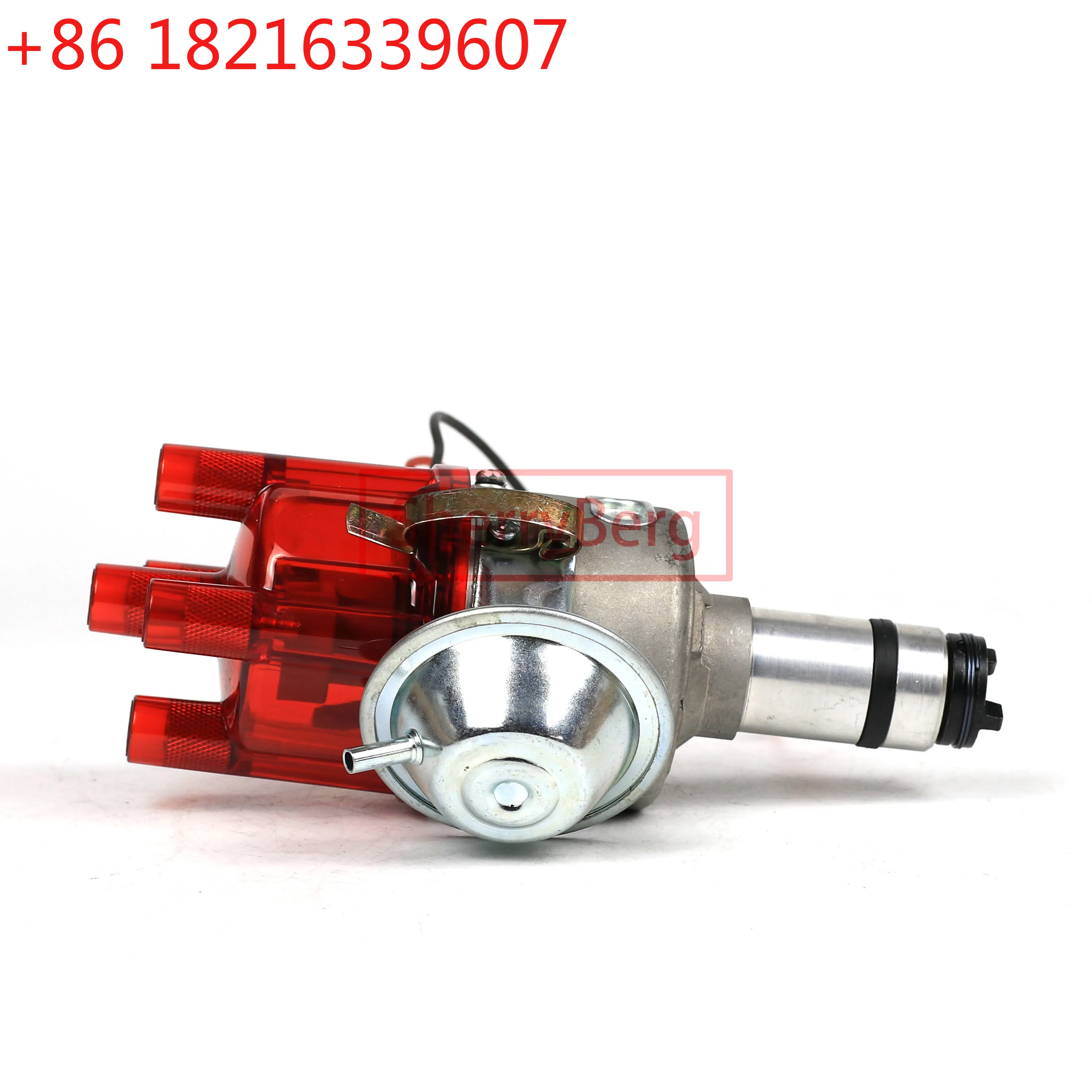 TAO Complete electronic ignition distributor for VOLVO B20A B20B B18 engines VACUUM ADVANCE CCW red transparency cap