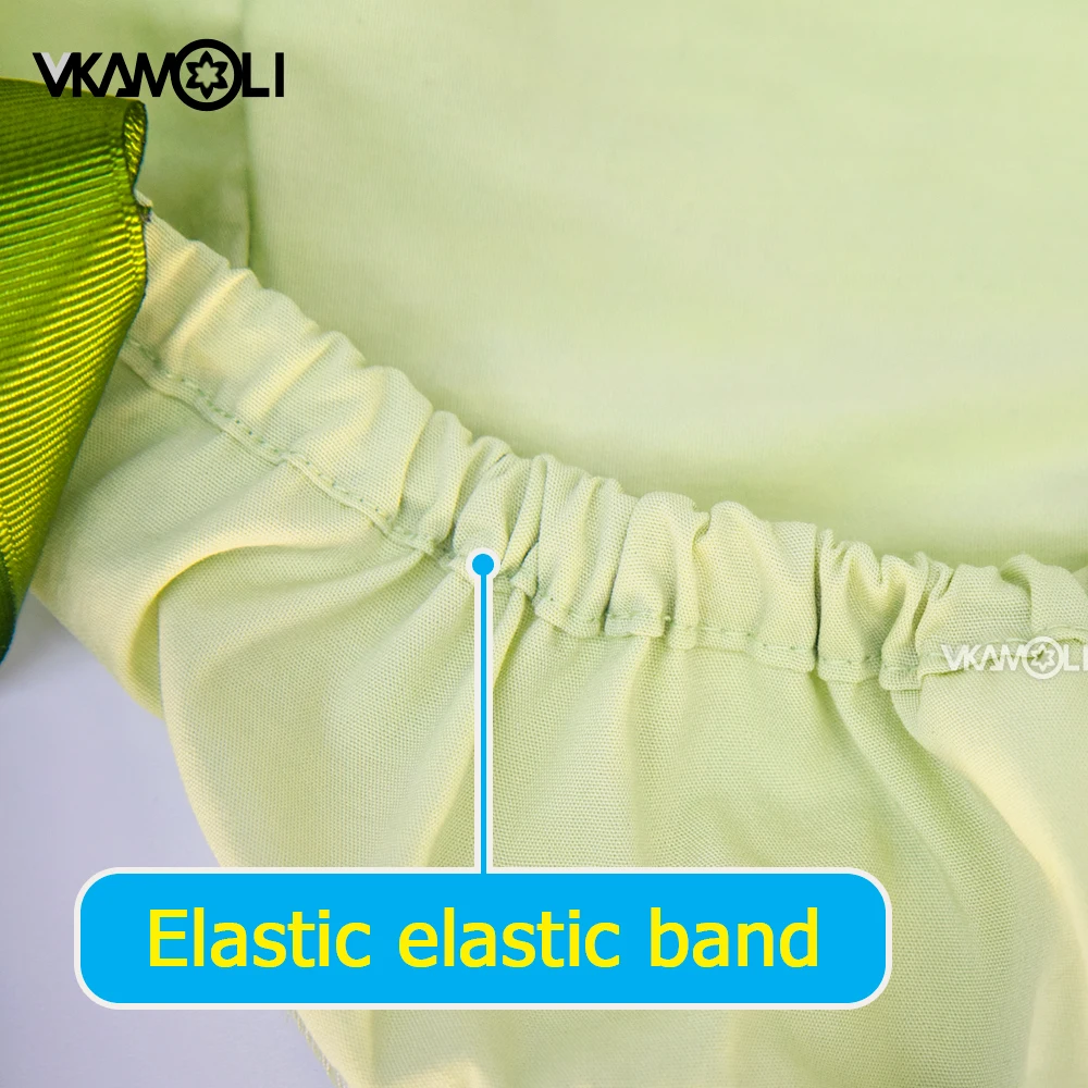 Hochwertige, schnell trocknende Pferdeschwanzhut aus Stoff für Ärzte und Krankenschwestern. Damen-Peelingkappen mit langem Haar