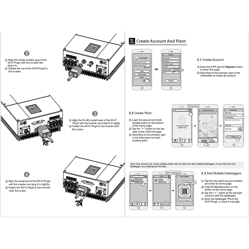 Imagem -05 - Dispositivo sem Fio do Módulo Wifi com Solução de Monitoramento Remoto para Mppt Inversor de Energia Solar Híbrido Fora da Rede Porta Wifi