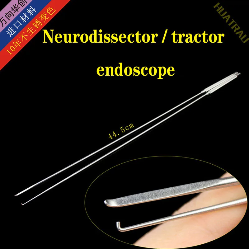 

Nerve stripper retractor traction tool orthopedic instrument medical spinal intervertebral foramen endoscope probe hook synthes