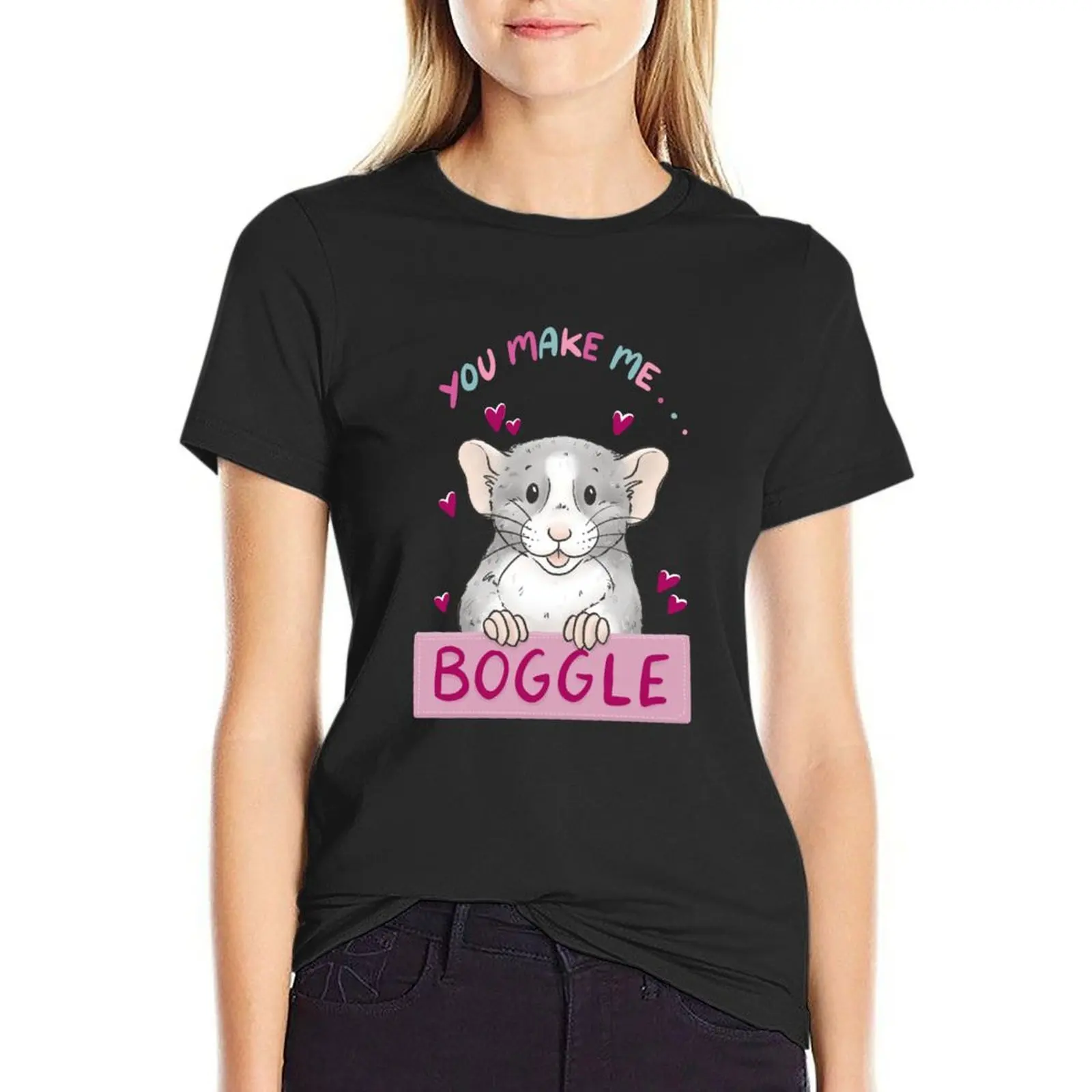 

You Make Me Boggle T-Shirt cute clothes anime clothes blanks plain t shirt dress Women