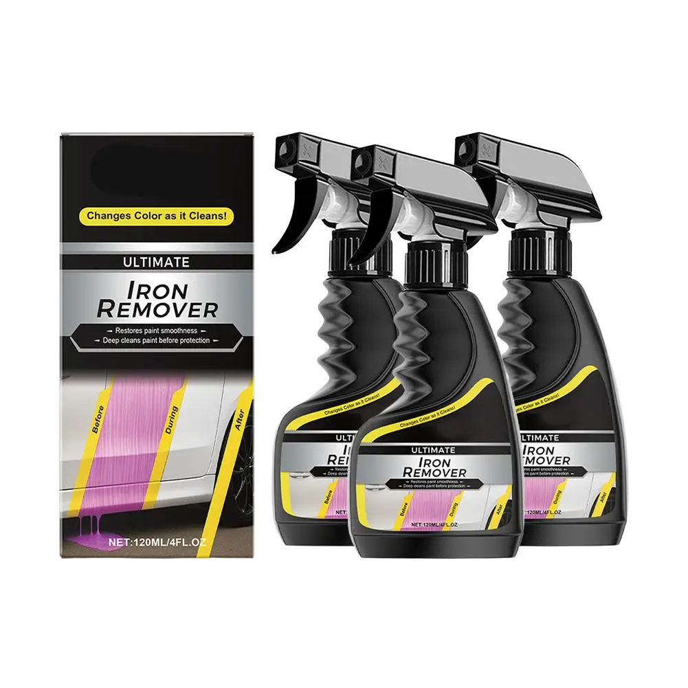 Professional Rust Dissolver for Cars, Alloy Wheel Cleaner & Brake Dust Remover, Metal Surface Treatment for Rust Stain Removal