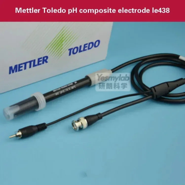 

Mettler Toledo pH composite electrode le438. Suitable for pH meter Fe20 FE28 12997879 probe.