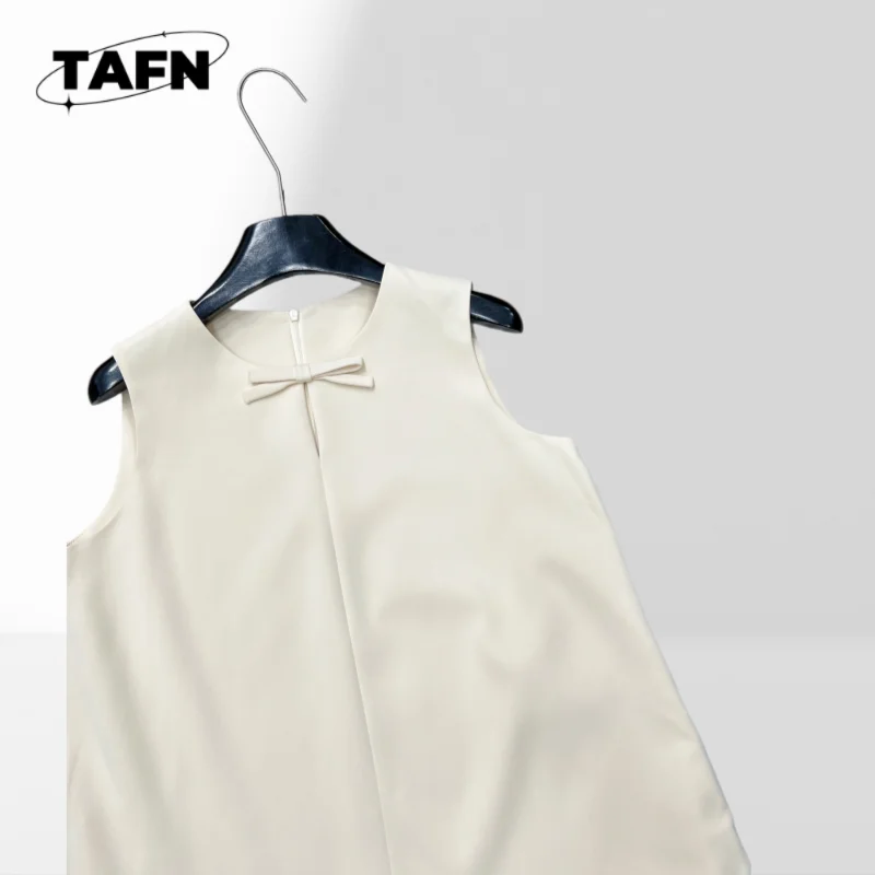 エレガントなクラシックヴィンテージカシミアドレス – 夏のハイエンドファッション、カジュアルウェアに最適 AI15104