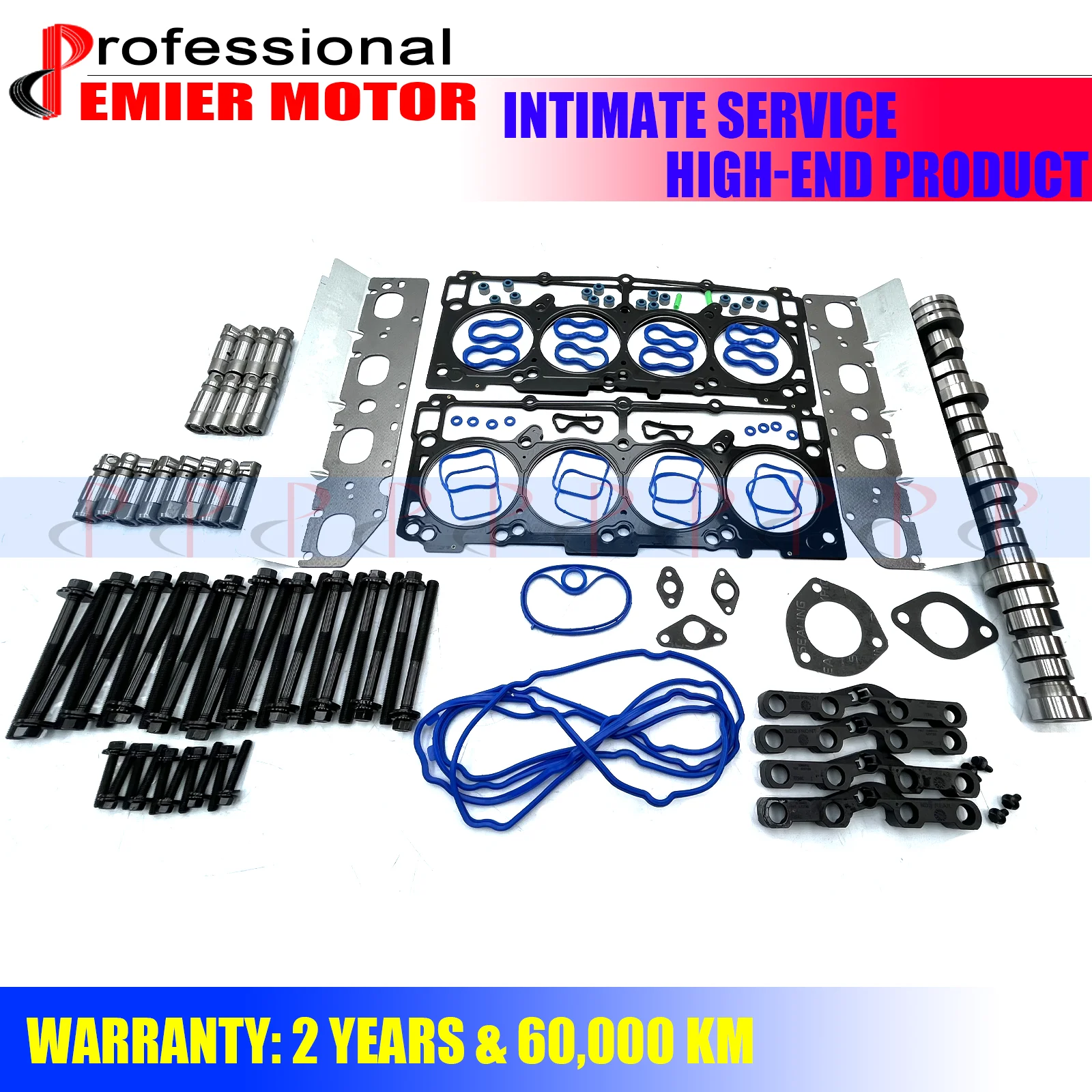 Camshaft & MDS Hemi lifters & Head Gaskets Kit Fit For 09-15 Dodge Ram 1500 5.7L