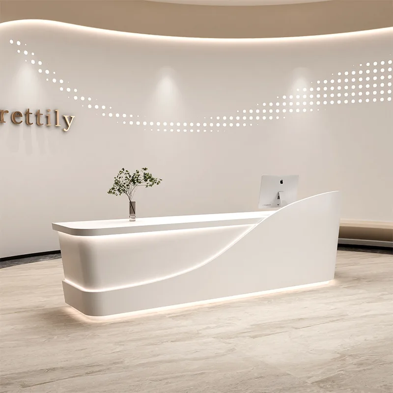 Dental Clinic Checkout Counters Company Medical Aesthetics Hospital Checkout Counters Modern Beauty Salon Furniture Cajero JT40C