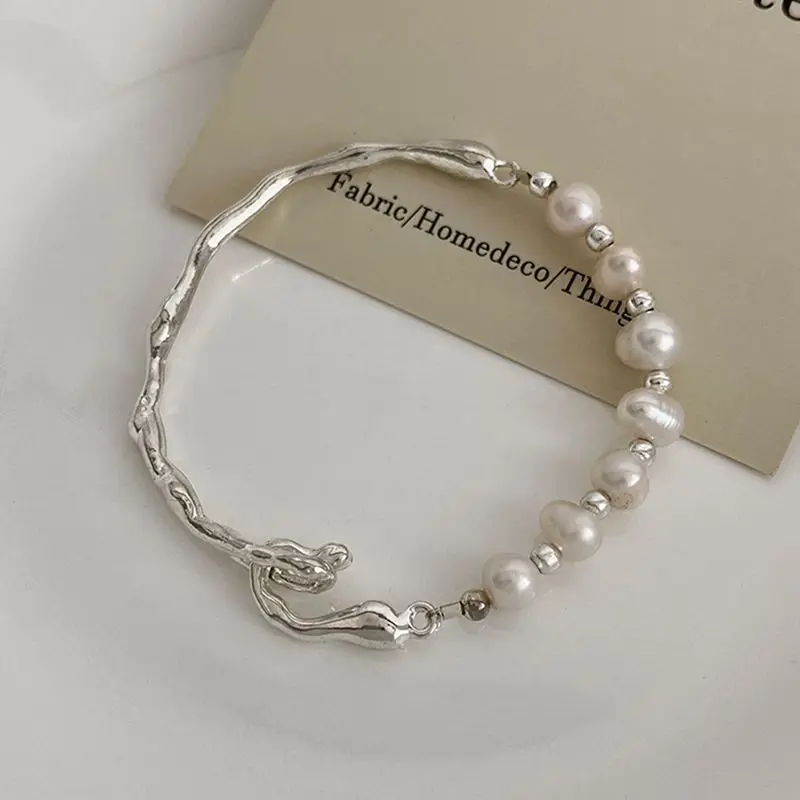 New Arrival Fashion 100% Natural Freshwater Pearl Ladies Bracelet Wholesale Jewelry For Women Gifts Never Fade