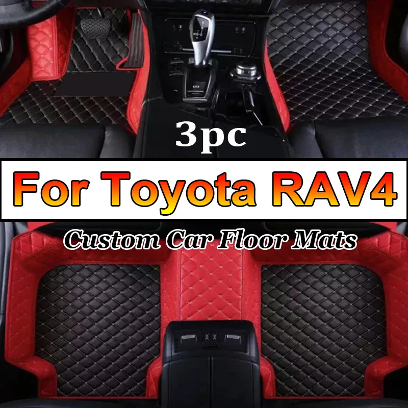 

Автомобильные коврики для Toyota RAV4 Vanguard XA30 2006 ~ 2012, автомобильные прочные коврики, роскошный кожаный коврик, коврик для защиты от грязи, автомобильные аксессуары