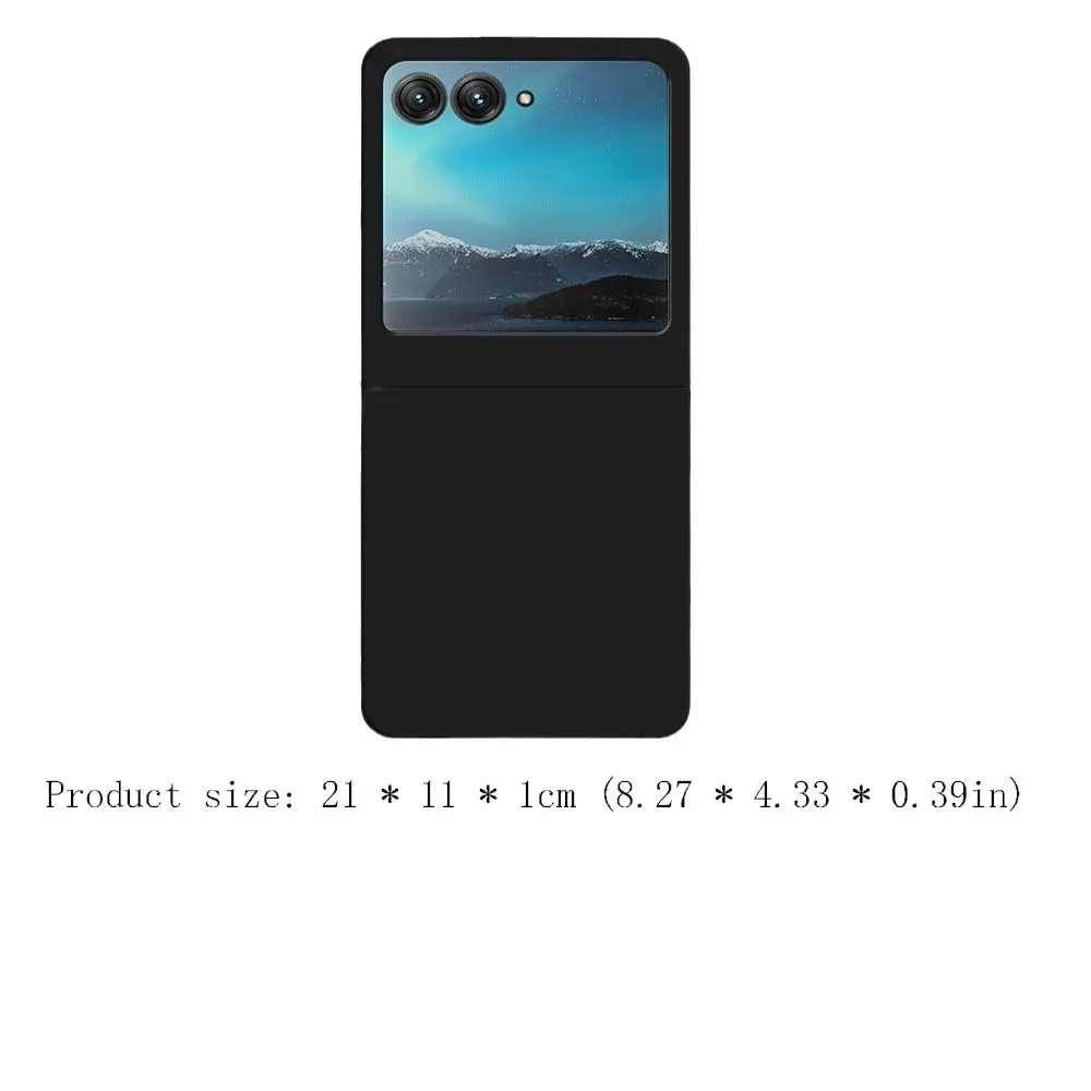 PC For Motorola Razr40ultra Cases Black/White Folding For Motorola Cover for Anti-Scratch/Shatter-Proof/RAZR 40 Ultra Plus Razr