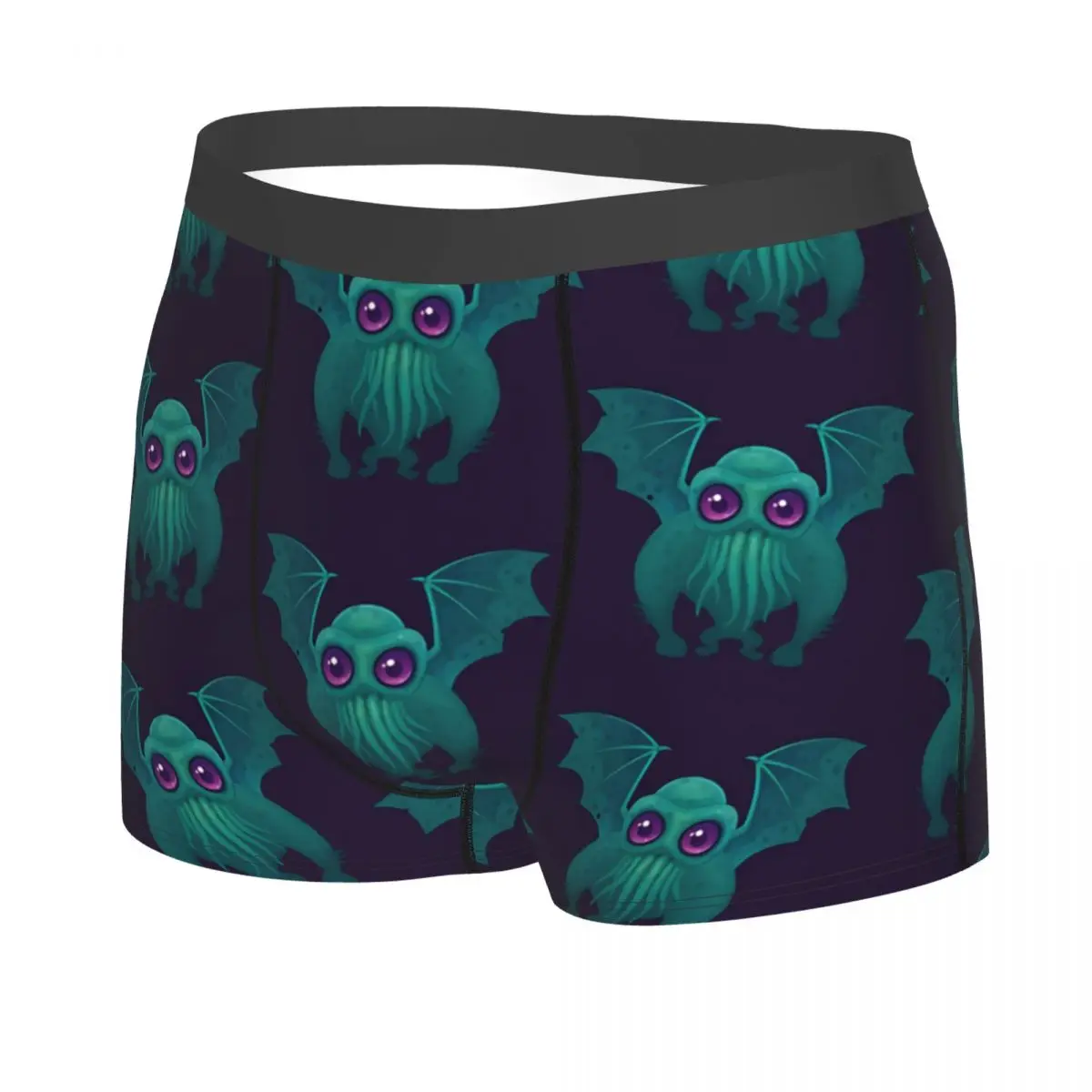 Cthulhu Mythos Octopus Man's Boxer Briefs Breathable Creative Underwear Top Quality Print Shorts Birthday Gifts