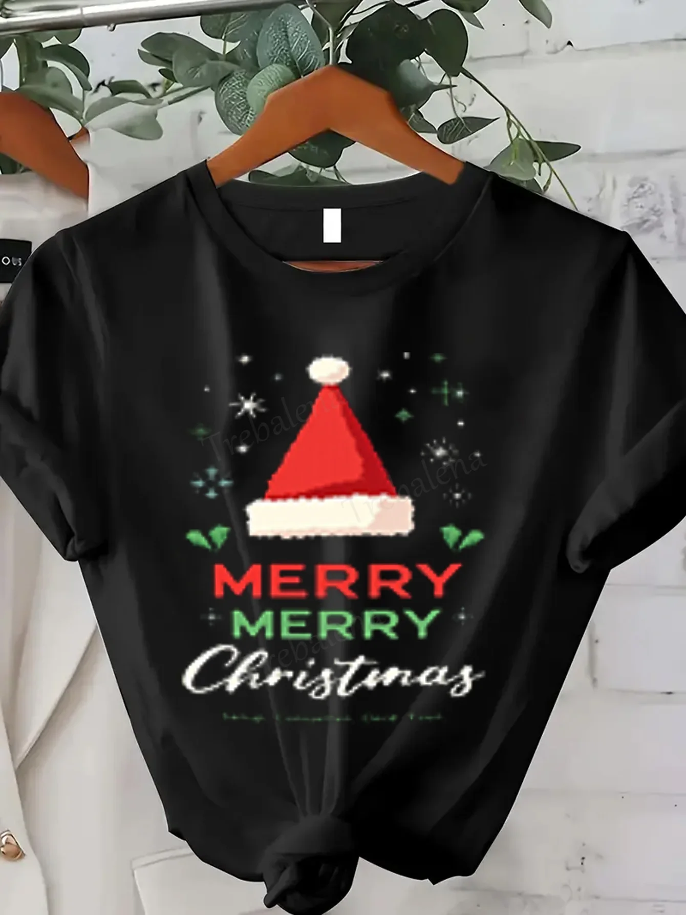 T-shirt femme joyeux noël T-Shirt Sexy femme