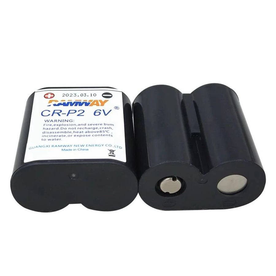 CR-P2 6V 1500mAh Non-rechargeable Lithium Battery Pack for Camera Smart Three-phase Meter