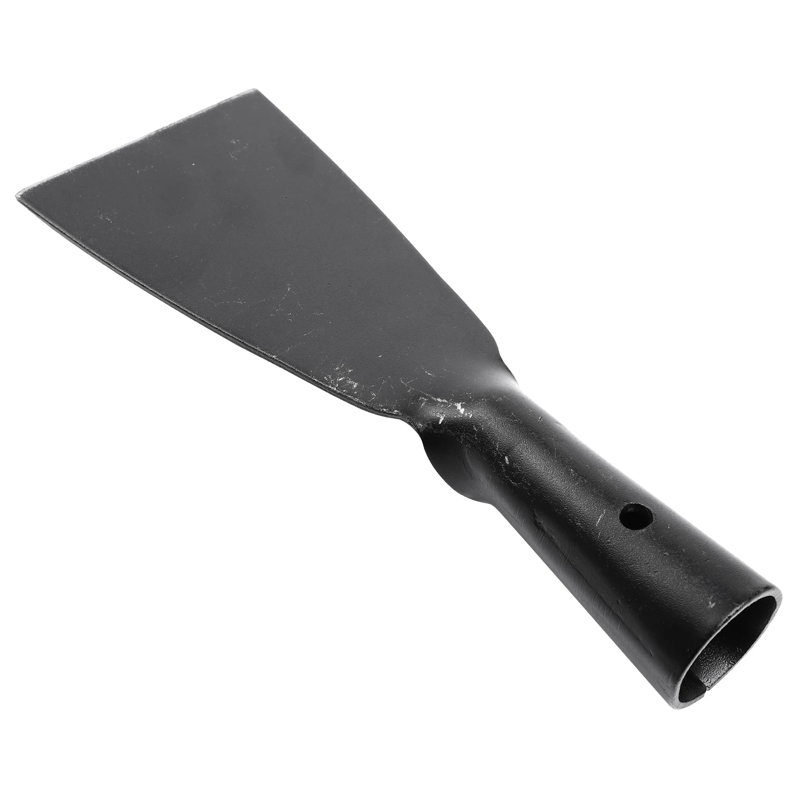 

Rust Cleaning Shovel 7cm Black Steel Spade for Deck Multi purpose Tool Wall Cleaning Gardening Household Cement Spading