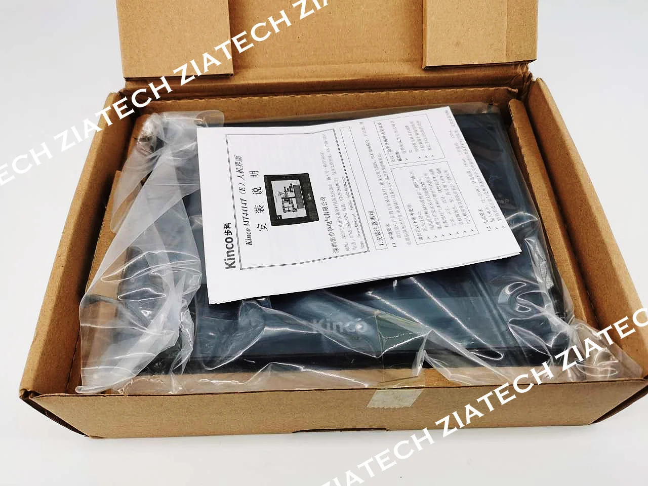 Imagem -05 - Kinco Mt4414t Mt4414te Ethernet Hmi Tft 800*480 Polegada Host Usb Memória Expansível Tela de Toque Original Novo na Caixa