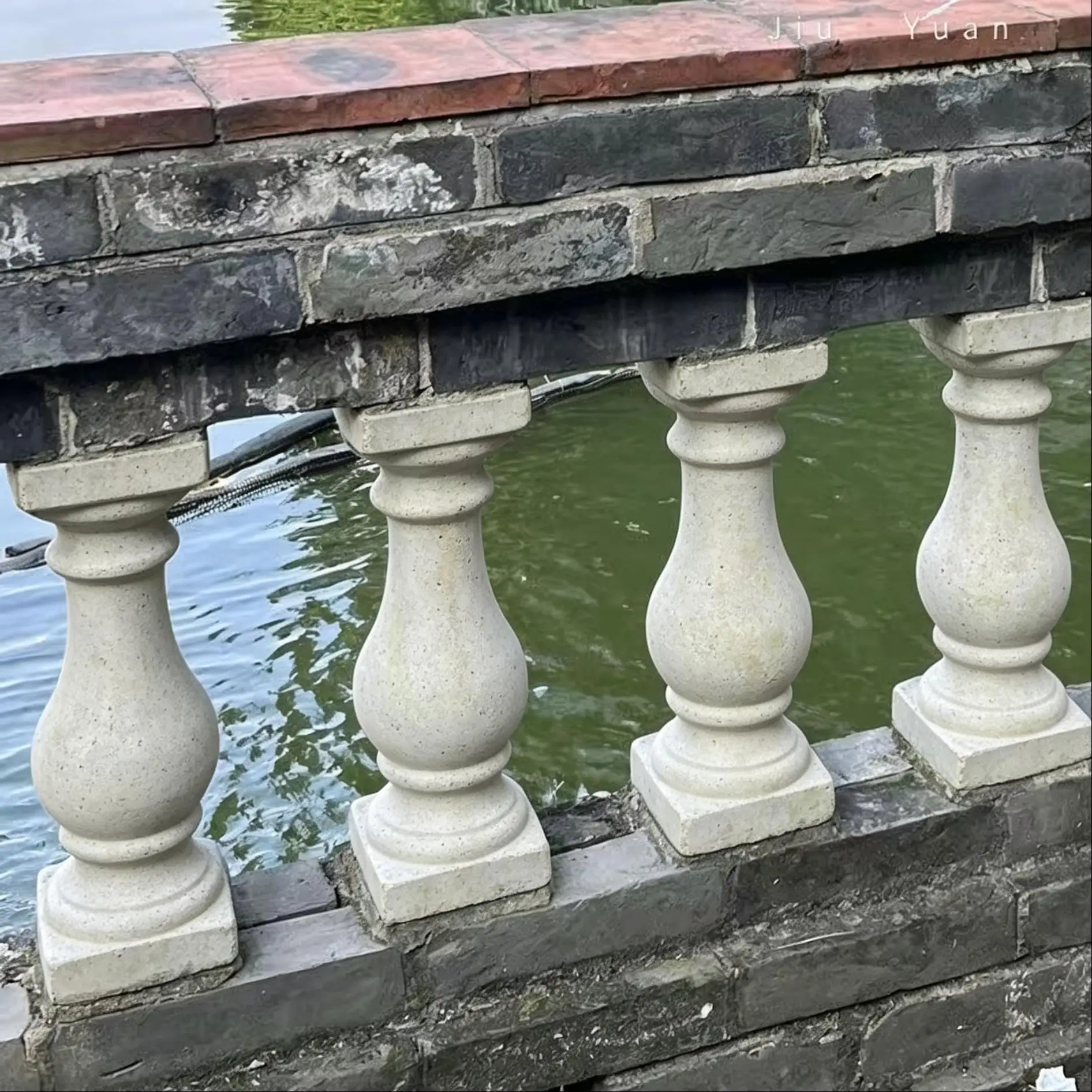 ABS Plastic Concrete Vase Baluster Mold DIY Casting Cement Railing Pillar Mould For Outdoor Garden Balcony Stair Handrail
