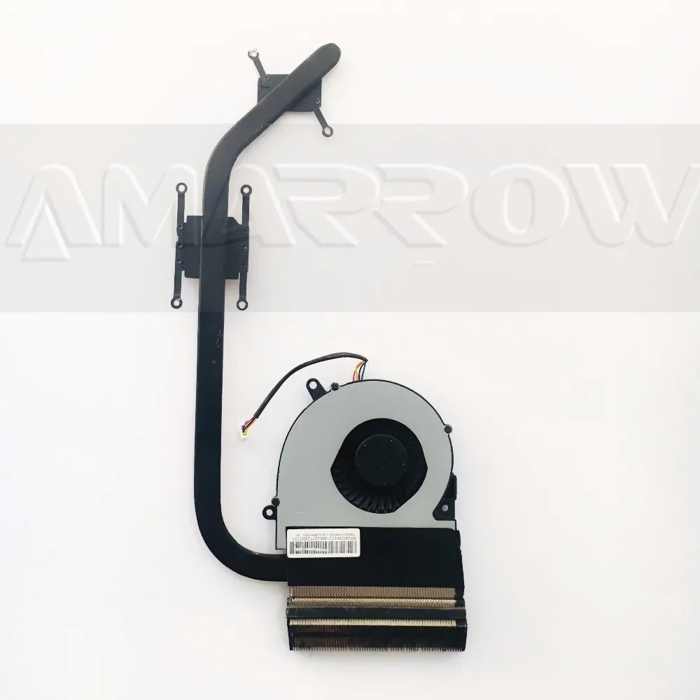 Ventilateur de refroidissement d'origine pour ordinateur portable, dissipateur thermique, refroidisseur de processeur actif pour Asus X75V, X75VC, X75VD, V75