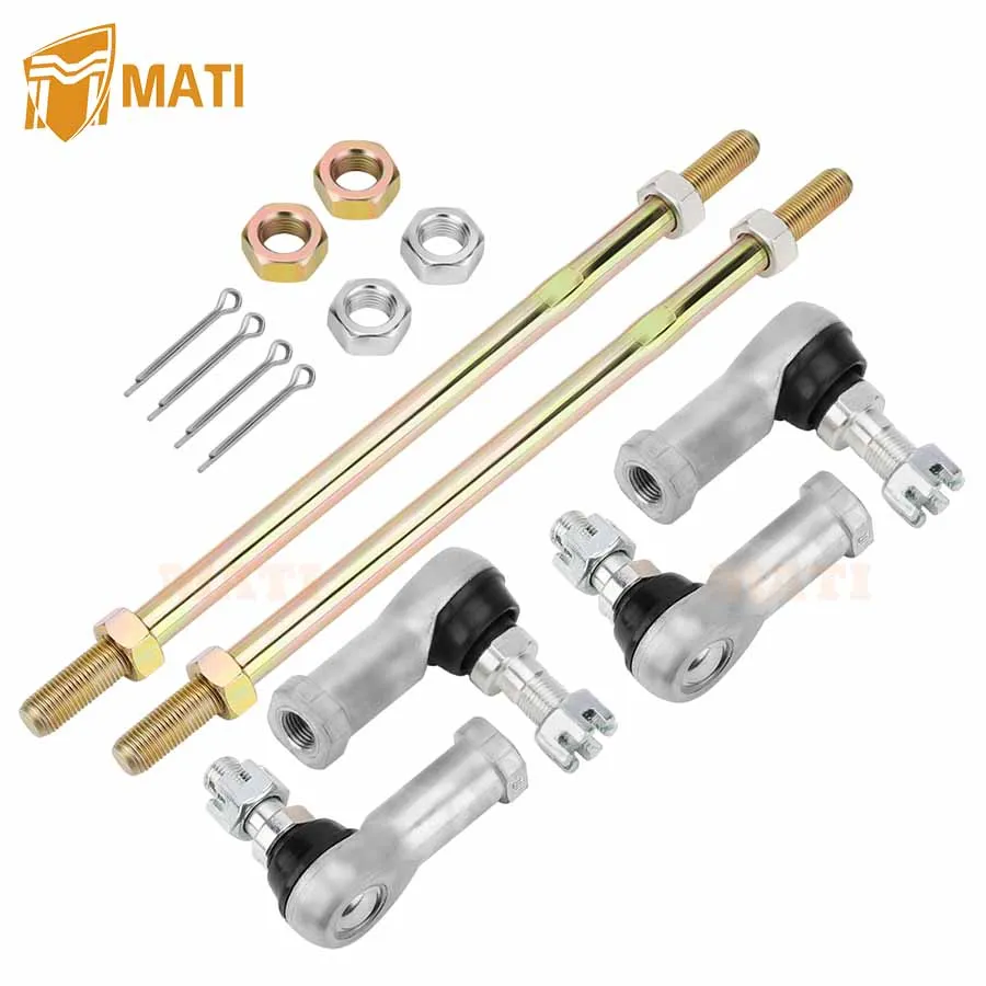 M MATI Left & Right Tie Rod Ends Assy for Honda Rancher 350 400 2000-2007 53521-HN5-670 53158-HP5-003 53157-HP5-003