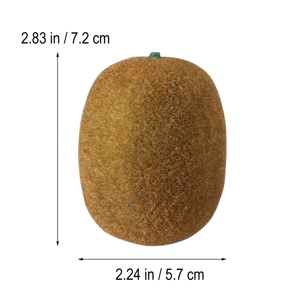 

Simulated Kiwi Props Display Artificial Fruits Lifelike Shape That Look Real for Fake Decoration