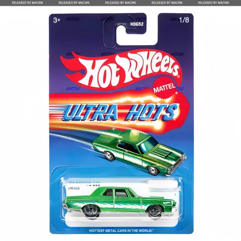 Original Mattel Hot Wheels Car Target Ultra Hots 2024 Mix 2 HDG52 F Case 1/64 Diecast Vehicle Model Cars Model Toys for Boy Gift