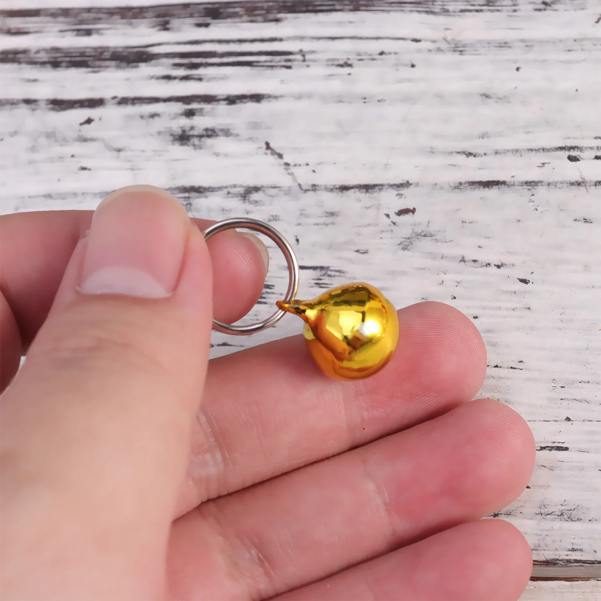 

12 pcs Small 14Mm Golden Silver For Cat Dog Collar Diy Craft Accessories Pet Cat Bells For Collar Pet Supplies