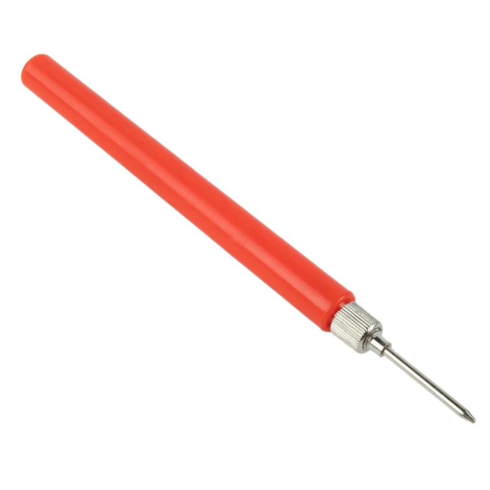 2PCSxMultimeter Spring Test Probe Tip Insulated Test Hook Wire Connector Test Probe Test Leads Test Needle Tips 128mm