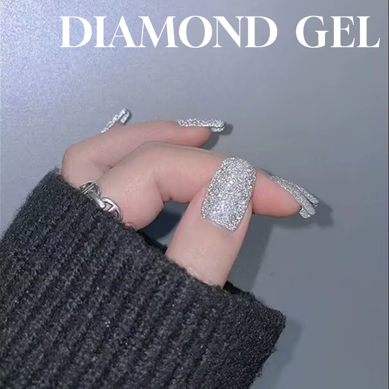 12 مللي 1 قطعة مبيعا 2025 جديد الصيف مسمار الفن صالون استخدام خاص تبييض سبعة ألوان التألق الماس هلام طلاء الأظافر #2