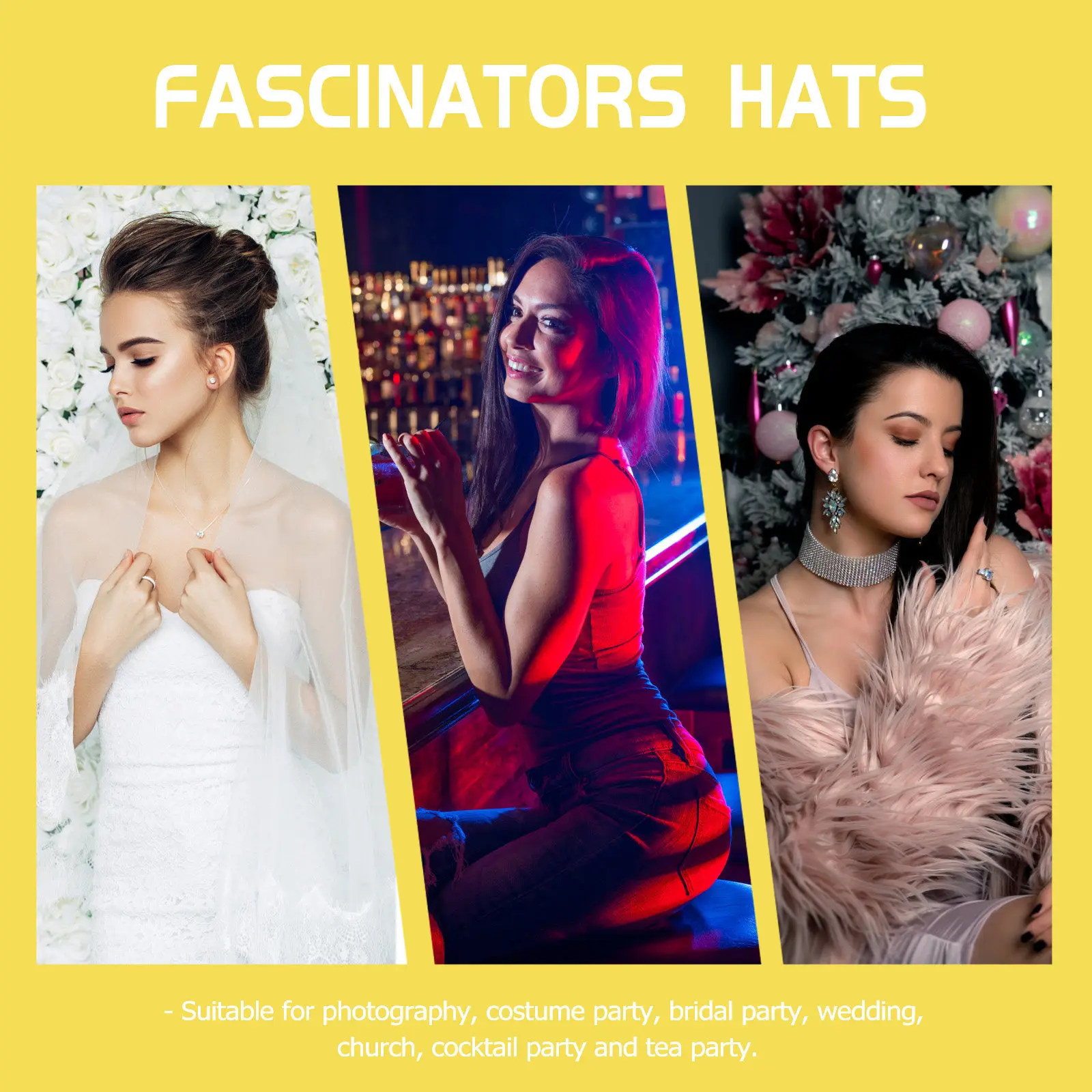 

1Pcs Stylish 20S Pillbox Hat Hairband Veil Design Elegant Festival Party Headwear Wedding Photography Fascinator