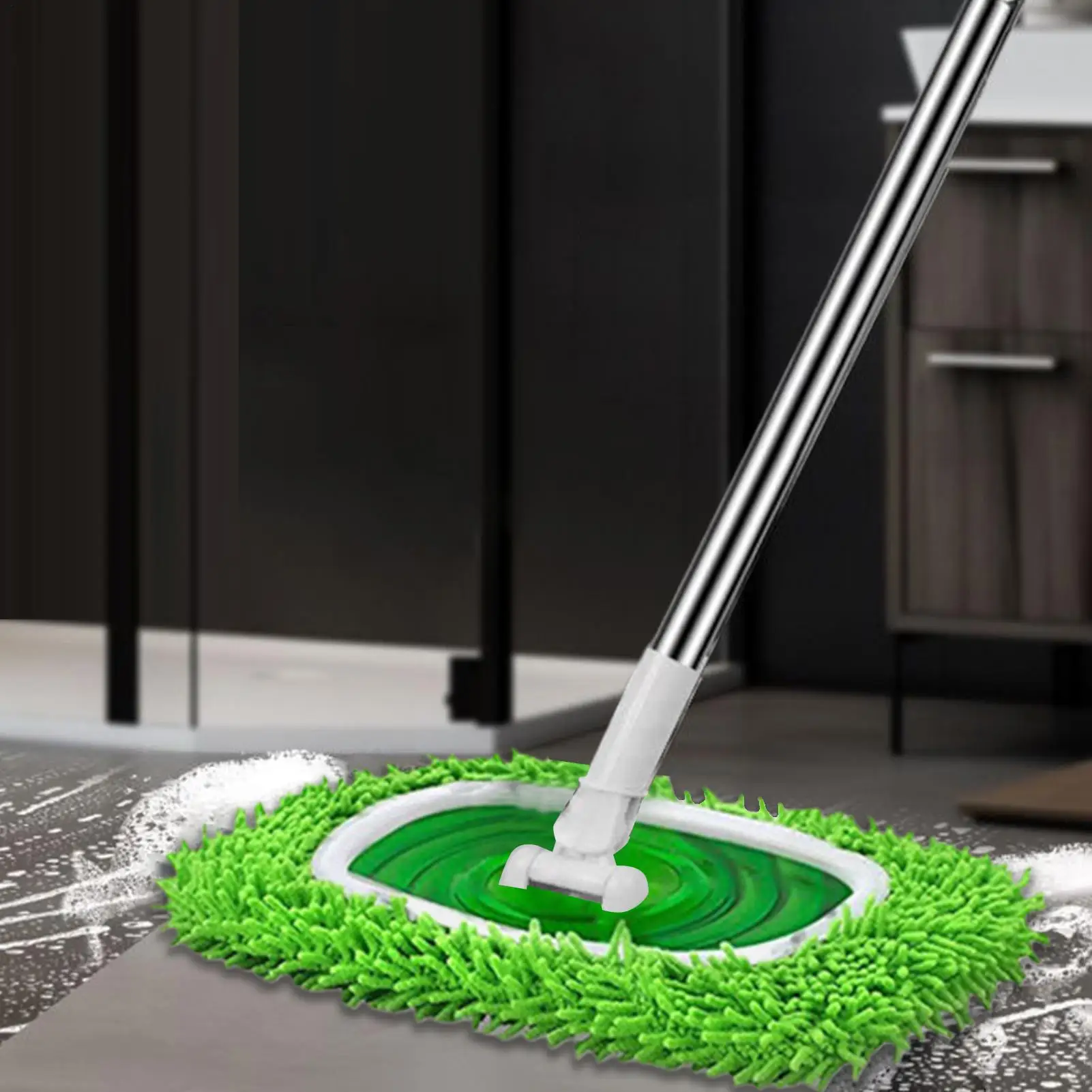 Reusable Mop Pads Dry Sweeping Cloths Reusable Sweeping Pads For Pet Hair Removal Tile Hardwood Laminate Floor Bathroom Garage