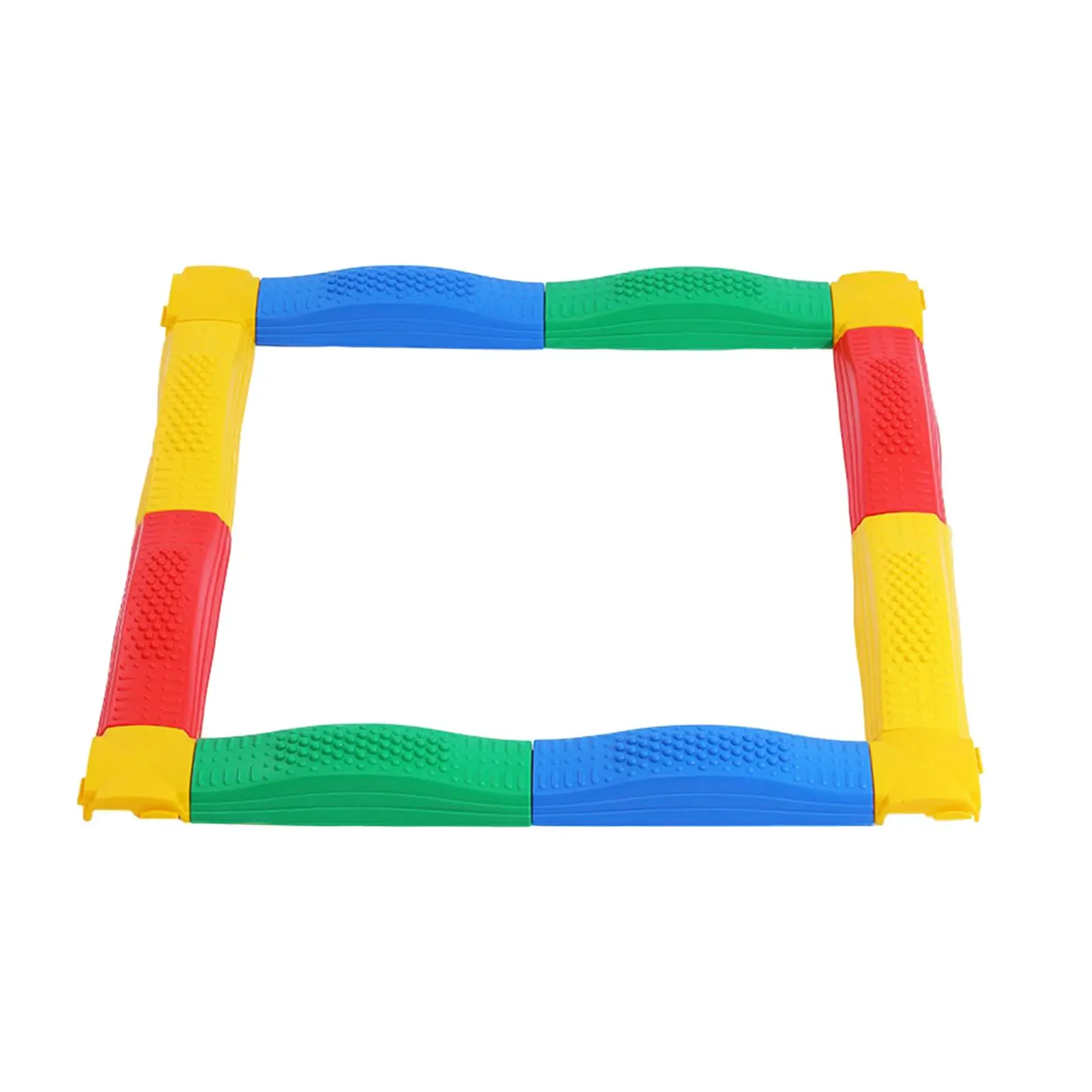 Indoor and Outdoor Balance Block, Multiple Obstacle Course, Non-Slip Sports Toy,