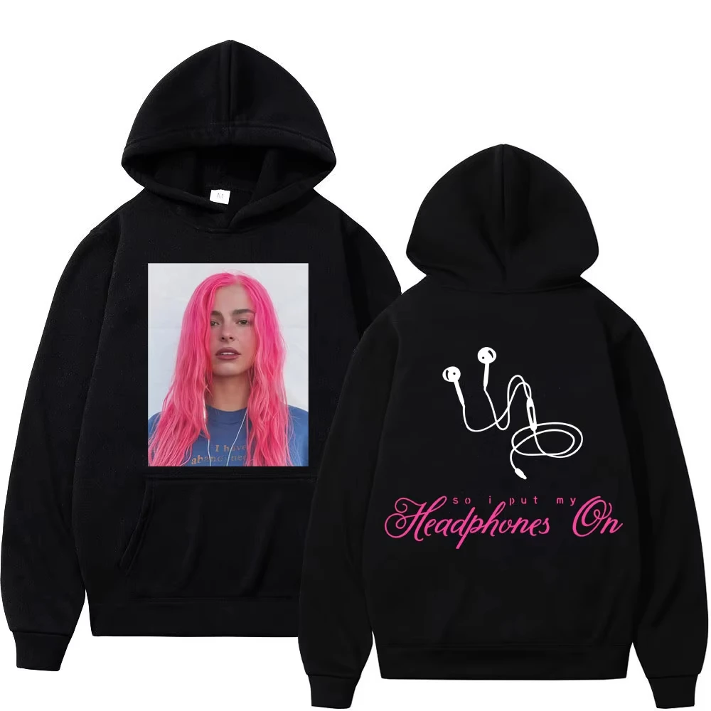 أديسون راي سماعات موضة الجرافيك هوديي الرجال النساء بلوزات عالية الجودة بأكمام طويلة سميكة ملابس رياضية كاجوال الشارع الشهير #1