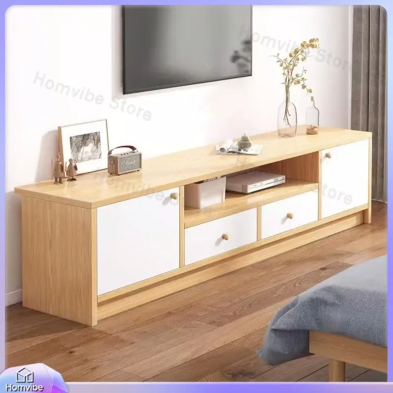 Modern TV Stand Cabinet Living Room Furniture High Gloss Storage Unit Small Apartment Bedroom Media Console Table Home Decor