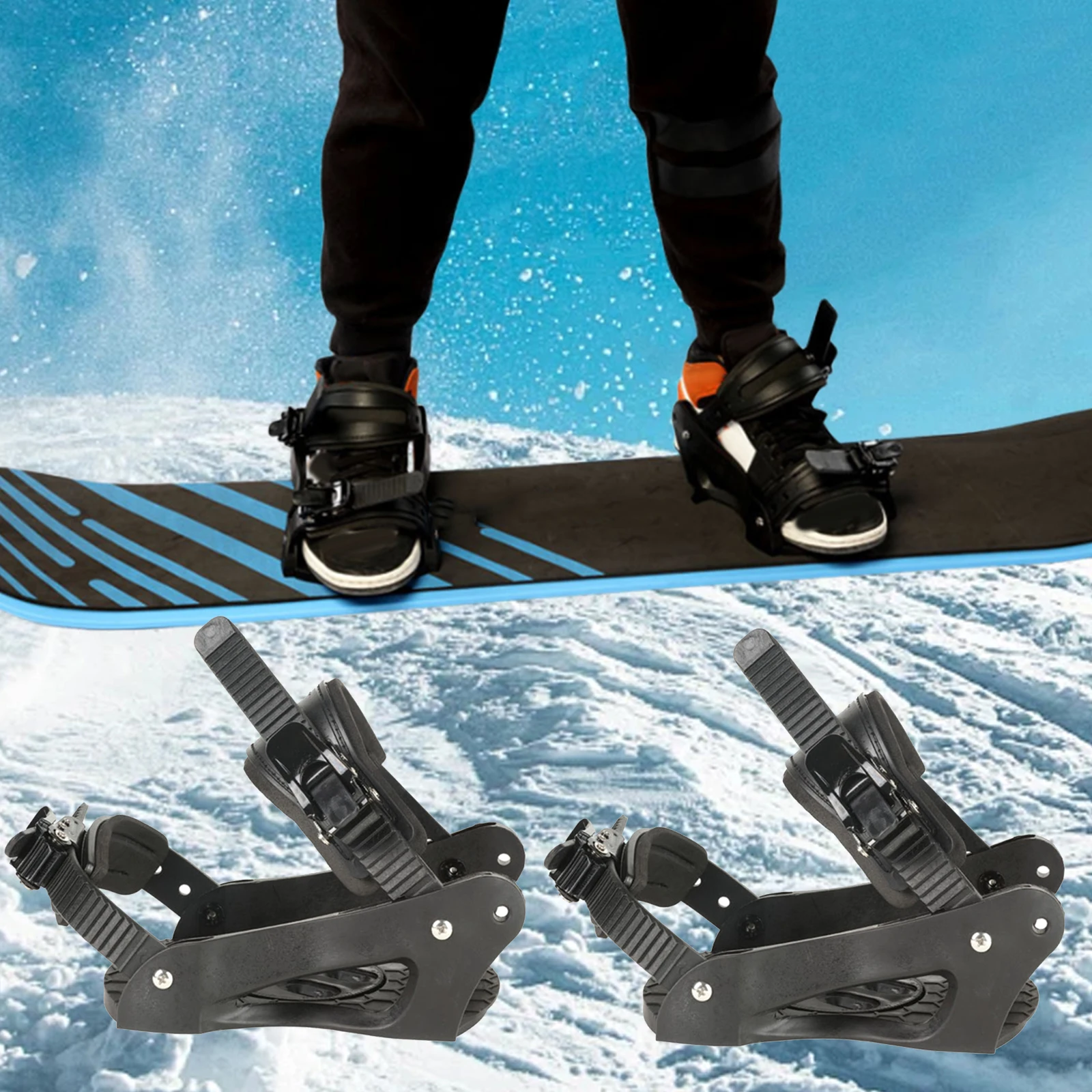 Attacchi per Snowboard sostituzione attrezzatura per scarponi da sci attrezzatura per Snowboard, sport invernali a sgancio rapido accessori per adulti