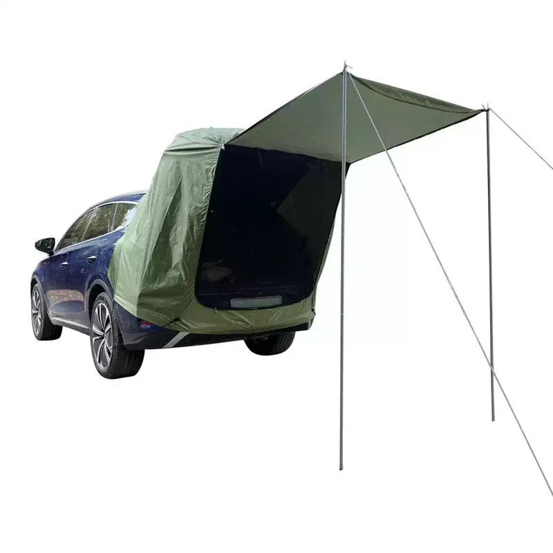 

Car Anti-UV Outdoor Rear Tent Waterproog Camping Picnic Rear Tent with Canopy Auto Rear Extension Rain-Proof For SUV Accessories
