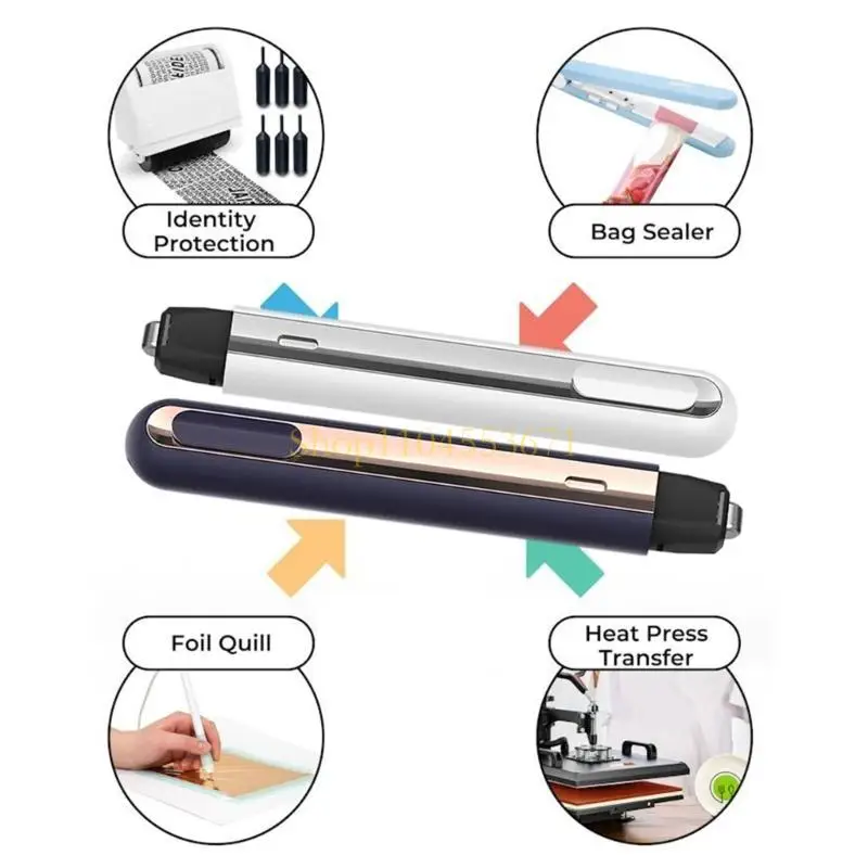 Best Seller Mini Heat Press Pen Adjustable Temperature Setting For Multiple Materials Including Cloth Paper And Leather