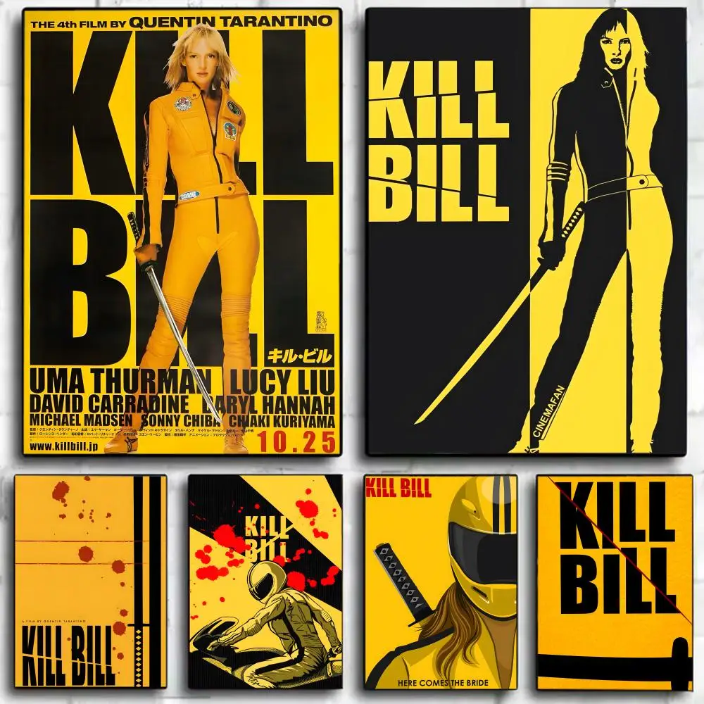 cult action movie K-Kill Bill Poster Wall Art Print Decorative Mural Home Decor Gift Unframed
