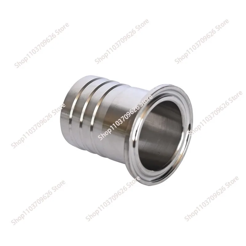 Stainless steel pagoda connector Straight through water pipe hose connector 304 16, 19, 25, 32, 38 chuck 50.5, 45 chuck 64