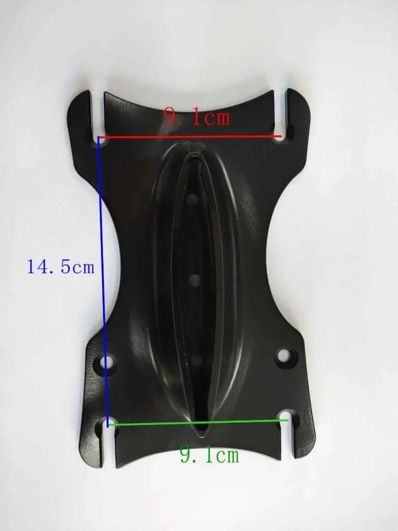 adapt base wing foil surf aluminum plate for kite surf hydrofoil