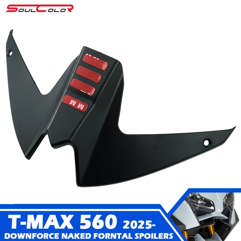 

Для мотоциклов YAMAHA TMAX560 2025 2026 T-MAX 560 25-26: Спортивные аэродинамические передние спойлеры (дефлекторы) для нейкед-мотоциклов