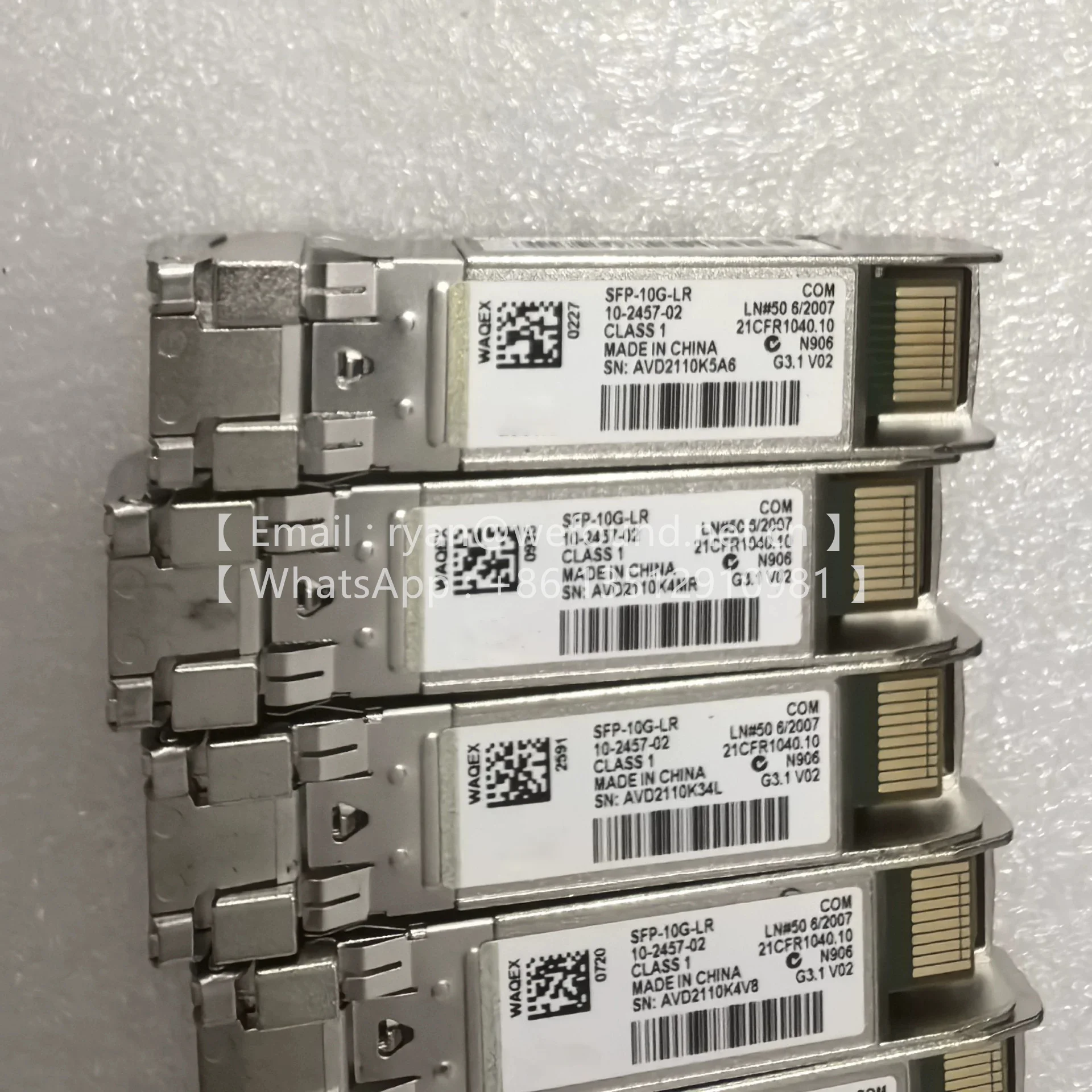 SFP-10G-LR 10G single-mode optische poort, optische vezelmodule