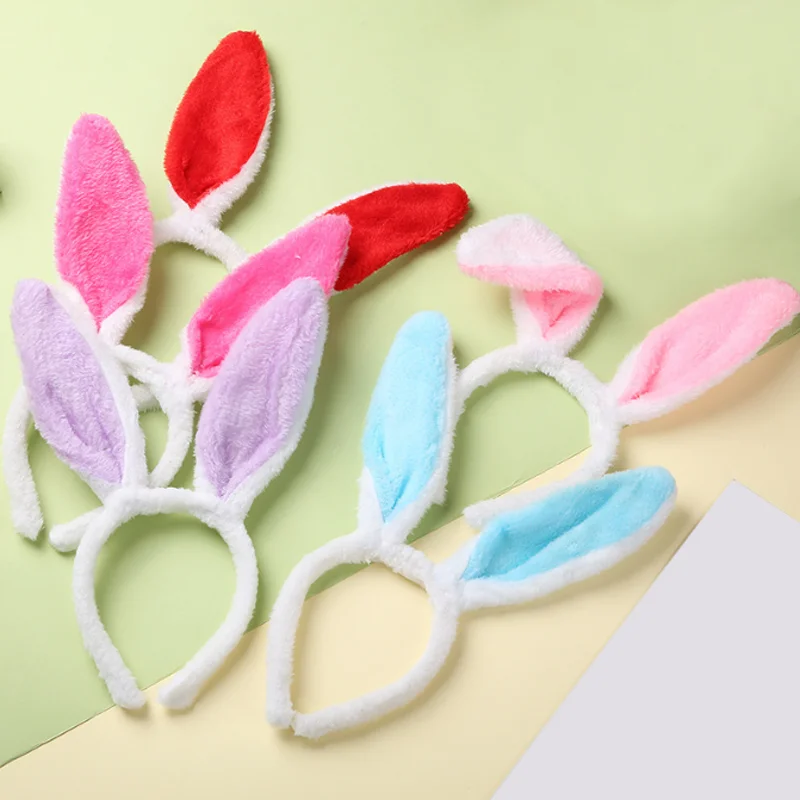 

New Children's Headband Rabbit Ear Headwear Girls Cute Rabbit Ear Headwear