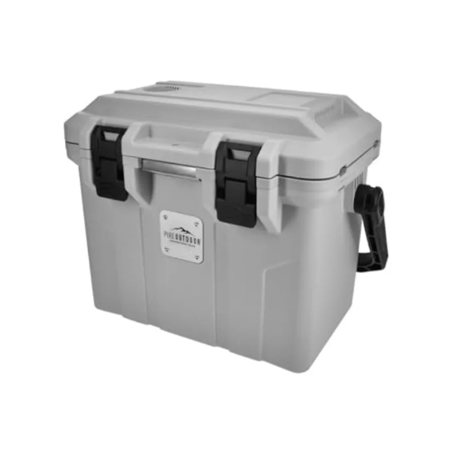 

Portable 15L refrigerator for car/SUV/truck/van/RV use, rotomolded plastic, black, 12V DC powered with chiller/warmer function