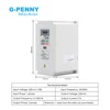 G-Penny 공랭식 스핀들 키트, 세라믹 볼 베어링, 사각 스핀들, ER25 콜릿, 4.0kw 주파수 드라이브, 300hz, 4 개 4