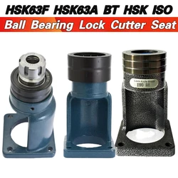 Ball bearing lock cutter seat ISO20 ISO25 ISO30 HSK63 HSK40 50 BT40 BT30 NBT30 HSK25 locking fixture tool holder locking device