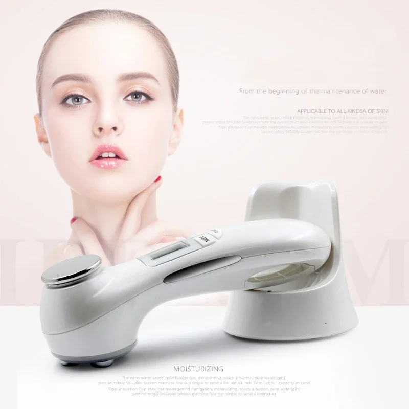 Multifunctional RF Facial Lifting Massager EMS LED Photon Radio Frequency Galvanic Ion Electroporation Mesotherapy Ultrasonic