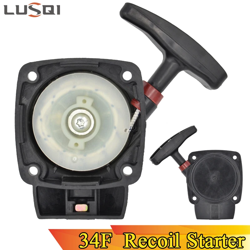 LUSQI Recoil Pull Starter Garden Tools Gasoline Brush Cutter Start Replacements Fit 1E34/34F/22cc/26cc/36cc