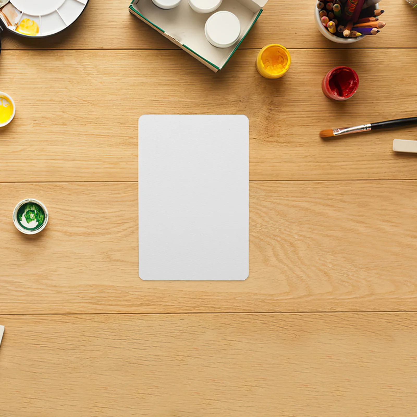 

25pcs Watercolor Paper Cards Blank Cardstock Thick Wood Pulp For Diy Crafts Painting Kids Drawing Art Projects Card Making