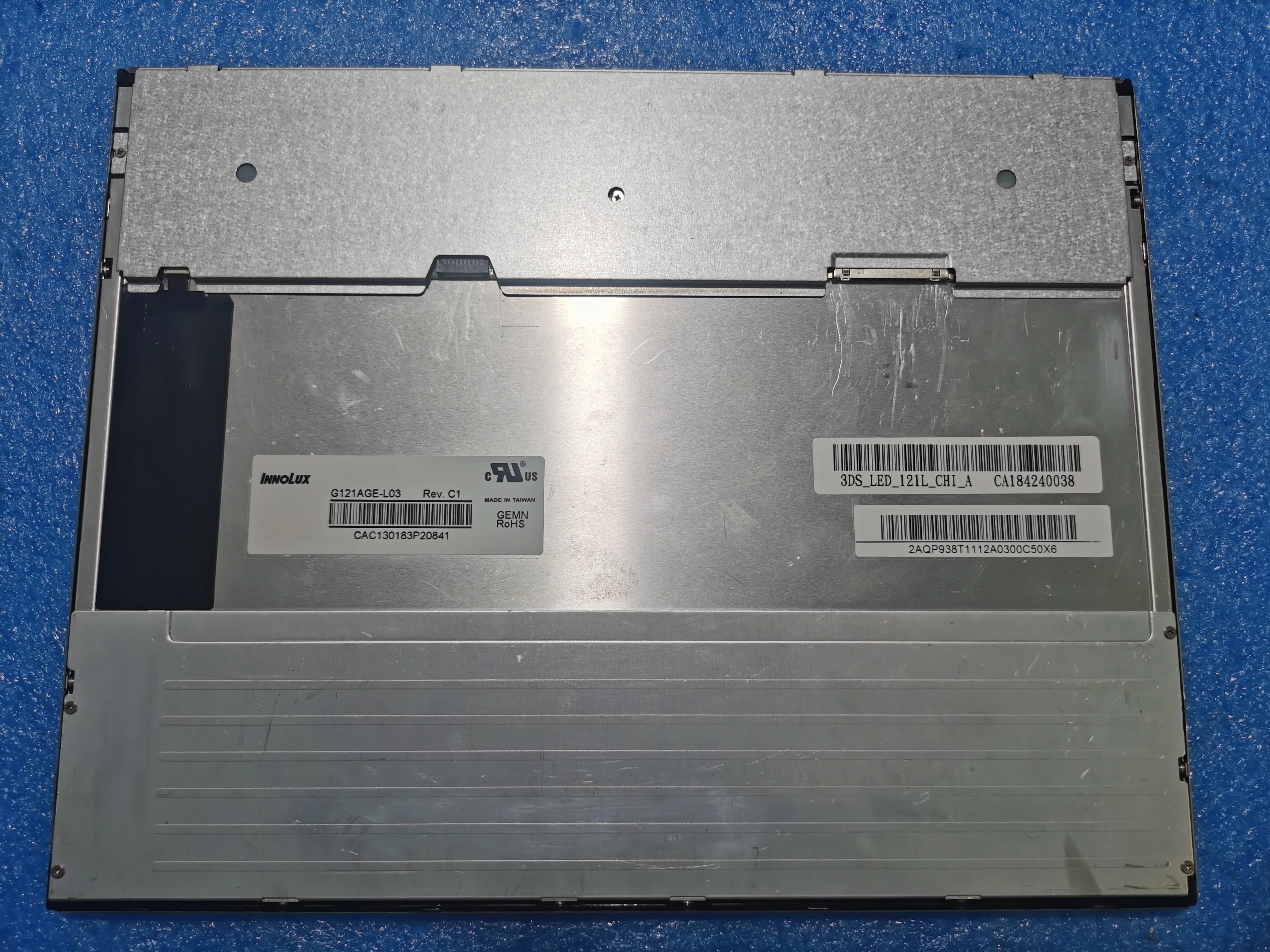 Original G121AGE-L03 12.1-inch industrial screen, tested in stock G121S1-L02