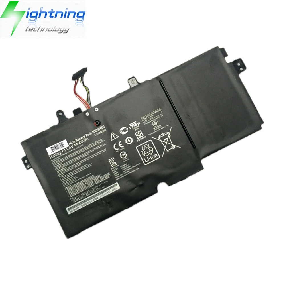 العلامة التجارية الجديدة حقيقية الأصلي B31N1402 11.4V 48Wh بطارية الكمبيوتر المحمول ل Asus N591LB Q551 Q551L Q551LN Q552U Q552UB B31BN9H