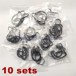 10X Engine Oil Cooler Repair Kits Gaskets Seals Original OEM# 55565385 55566388 For Chevrolet Cruze Sonic Trax Encore Astra